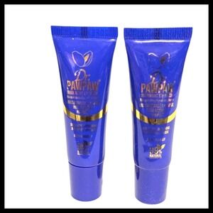 2 x Dr. Paw Paw Overnight Lip Mask Softens Smooths Fragrance Free 0.33 fl oz